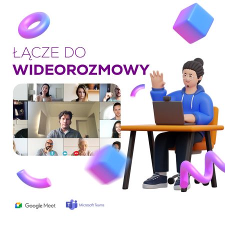 Umiesc odnośnik do spotkania online w swojej stopce i umawiaj konsultacje czesciej.